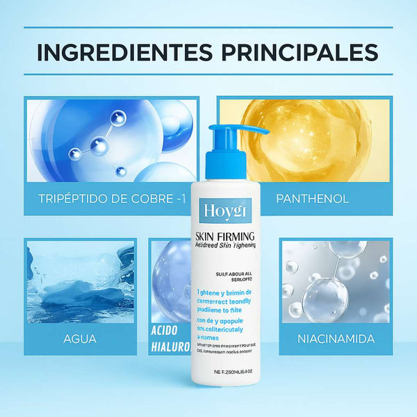 Reafirma desde la dermis, sin procedimientos invasivos Crema Reafirmante Hoygi™ ✨: activación dérmica avanzada en 30 días | -50% 😱 ¡Solo por HOY! | Piel más Firme y Rejuvenecida ✔