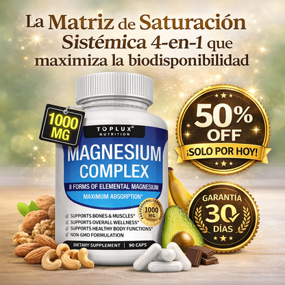 Más descanso, menos ansiedad y cero calambres: Vuelve a dormir profundo en solo 7 noches.🌙