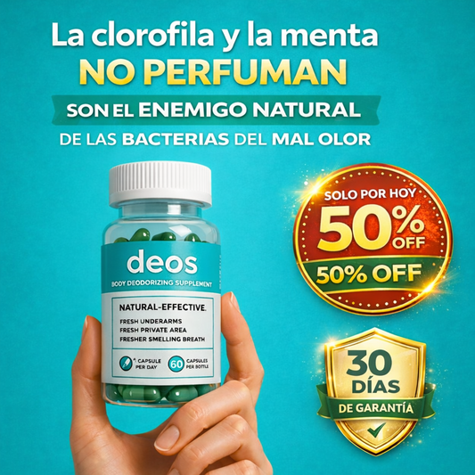 Frescura inmediata desde la primera aplicación… y en 7 días tu sudor deja de oler para siempre🍃